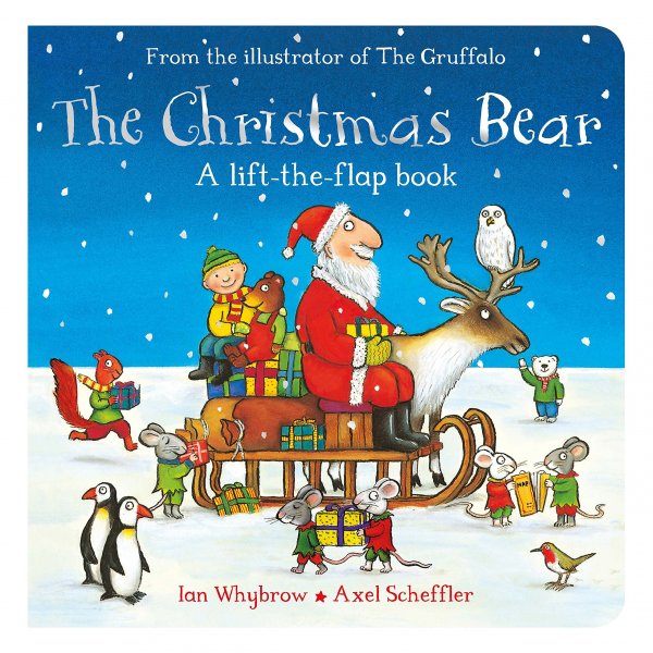 The Christmas Bear, anglická kniha leporelo